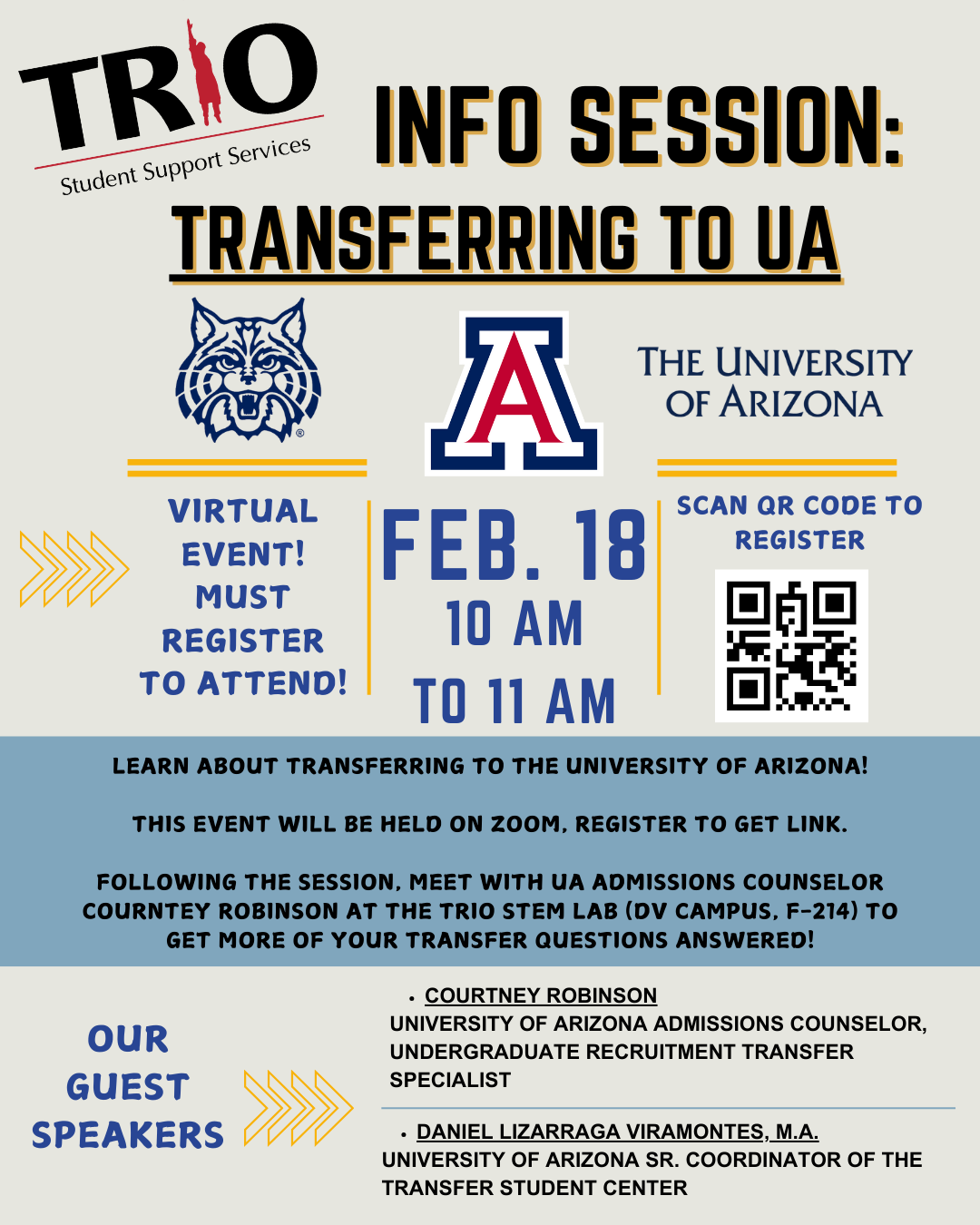 Info Session: Transferring to UA | Transfer Student Support Services